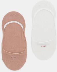 Calvin Klein zokni 2 pár rózsaszín, női, 701218767 - narancssárga 39/42
