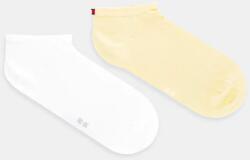 Tommy Hilfiger zokni 2 pár női, 343024001 - sárga 39/42