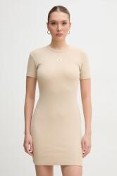 Calvin Klein ruha bézs, mini, testhezálló, J20J225265 - bézs XL