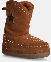 Inuikii velúr hócipő Cowboy Studs barna, 75101-066 - barna Női 40