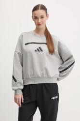 Adidas felső Z. N. E. szürke, női, nyomott mintás, JC5403 - szürke M