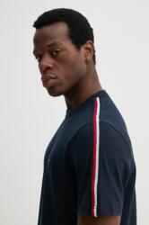 Tommy Hilfiger pamut póló sötétkék, férfi, sima, MW0MW38632 - sötétkék M