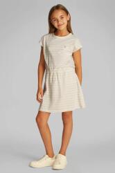 Calvin Klein Jeans gyerek ruha - bézs 128 - answear - 17 670 Ft