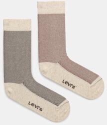 Levi's zokni 2 pár bézs, 37157-1211 - bézs 39/42