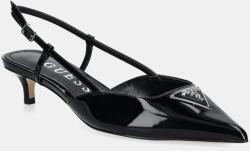 Guess bőr tűsarkú JESSON fekete, FLPJES PAT05 - fekete Női 36