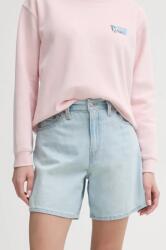 Levi's farmer rövidnadrág HIGH BAGGY SHORT női, sima, magas derekú, A9311 - kék 24 - answear - 18 990 Ft