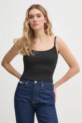 Calvin Klein Jeans top fekete, J20J225312 - fekete M