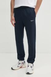 Pepe Jeans pamut melegítőnadrág DUKE JOGGER sötétkék, férfi, sima, PM211865 - sötétkék L