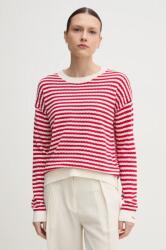 Pepe Jeans pulóver POPPY könnyű, női, piros, PL702278 - piros L