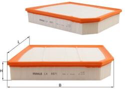 MAHLE Filtru aer MAHLE LX 4971 (LX 4971) - fixbox