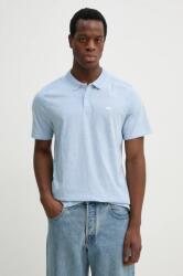 Levi's poló SHORELINE TECH POLO férfi, melange, 001EK - kék M - answear - 17 990 Ft