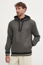 Giorgio Armani felső szürke, férfi, mintás, kapucnis, AF13961.7M000100 - szürke L