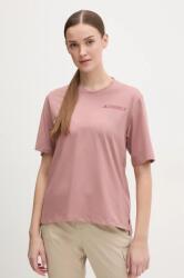 adidas TERREX t-shirt Xploric női, rózsaszín, JE0377 - rózsaszín M