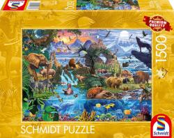 Schmidt Spiele - A vadon panorámája 1500 darabos kirakó (58866)