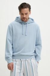 HUGO BOSS pamut melegítőfelső férfi, sima, kapucnis, 50486478 - kék M