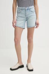 Levi's farmer rövidnadrág női, sima, magas derekú - kék 25 - answear - 21 990 Ft