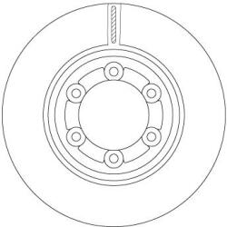 TRW Disc frana TRW DF6984 (DF6984) - fixbox