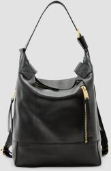 AllSaints bőr táska ALBA - fekete Univerzális méret