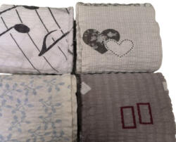 Krepp kreatív - pachwork csomag - 3 kg / szürke - világoskék (69)