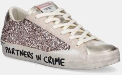 Crime London bőr sportcipő DISTRESSED bézs, női, 20008PP7 - bézs Női 41