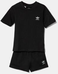 adidas Originals gyerek pamut melegítő szett fekete, JI5842 - fekete 104
