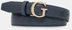 Guess bőr öv - kék L - answear - 16 690 Ft