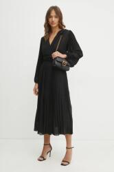 TWINSET ruha fekete, maxi, harang alakú, 251TP2330 - fekete 34