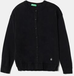 Benetton gyerek pamut kardigán sötétkék, könnyű, 1098C500R - sötétkék 140 - answear - 10 990 Ft