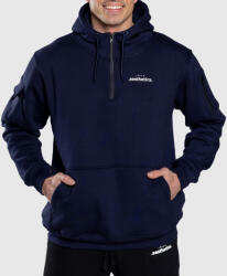Iron Aesthetics Oversize cipzáros pulóver Iron Aesthetics Loaded, navy: M Sötétkék