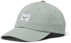 Herschel pamut baseball sapka zöld, sima, 50554-01898-OS - zöld Univerzális méret