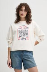 Levi's felső fehér, női, nyomott mintás - fehér XS - answear - 25 990 Ft