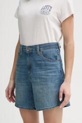 Levi's farmer rövidnadrág HIGH BAGGY SHORT női, sima, magas derekú, A9311 - kék 25 - answear - 19 990 Ft