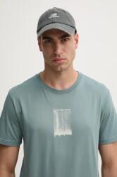 Calvin Klein Jeans pamut póló szürke, férfi, nyomott mintás, J30J327522 - szürke S