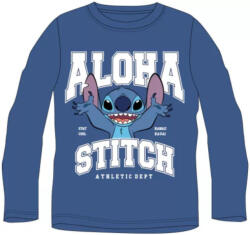 Disney Lilo és Stitch, A csillagkutya Athletic gyerek hosszú ujjú póló, felső 3 év, 4 év, 5 év, 6 év, 7 év, 8 év Nr1
