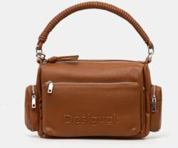 Desigual kézitáska HALF HABANA CAMEL barna, 25SAXPAJ - barna Univerzális méret