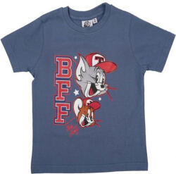 Disney Tom és Jerry gyerek rövid ujjú póló, felső 3 év, 4 év, 5 év, 6 év, 7 év, 8 év, 9 év, 10 év Nr1
