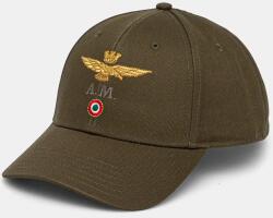 Aeronautica Militare pamut baseball sapka zöld, nyomott mintás, HA1100CT2848 - zöld Univerzális méret