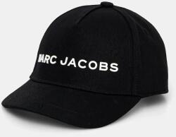 Marc Jacobs gyerek pamut baseball sapka fekete, nyomott mintás, W60410 - fekete 58