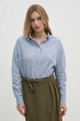 Pepe Jeans len ing MARCEL galléros, relaxed, PL304870 - kék M
