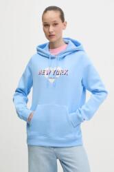 Tommy Hilfiger felső női, nyomott mintás, kapucnis, DW0DW21771 - kék M