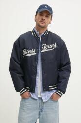 Guess Jeans bomber dzseki sötétkék, téli, oversize, M5RL54 WHAA2 - sötétkék L
