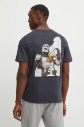 Adidas pamut póló x Mandalorian szürke, férfi, nyomott mintás, JI5716 - szürke L
