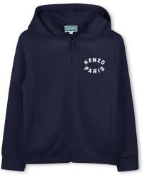 KENZO felső sötétkék, nyomott mintás, kapucnis, K61176 - sötétkék 138