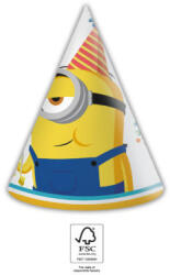 Procos Minions 2 The Rise of Gru, Minyonok Party parti kalap, csákó 6 db-os FSC (PNN92140)