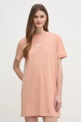 Calvin Klein ruha narancssárga, mini, egyenes, J20J225273 - narancssárga XS