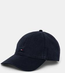 Tommy Hilfiger pamut baseball sapka sötétkék, sima, AW0AW17131 - sötétkék Univerzális méret