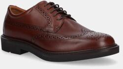 Ecco bőr félcipő Metro London Wingtip barna, férfi, 525614-01053 - barna Férfi 40