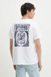 Levi's pamut póló GRAPHIC CREWNECK TEE fehér, férfi, nyomott mintás, 22491 - fehér XL - answear - 10 990 Ft