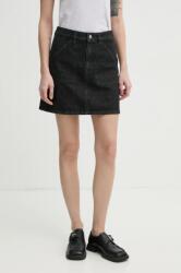Filippa K farmer szoknya fekete, mini, harang alakú, 31226 - fekete 34