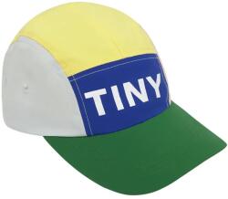Tinycottons gyerek baseball sapka COLOR BLOCK CAP zöld, nyomott mintás, SS25-423 - zöld 50/52